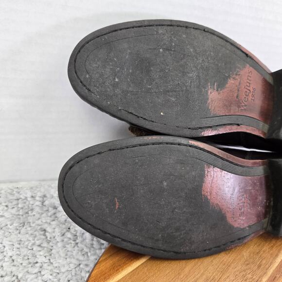 G.H. Bass & Co Weejuns Barnett Oxblood Leather Kiltie Tassel Loafer Mens 11 M - Picture 10 of 14